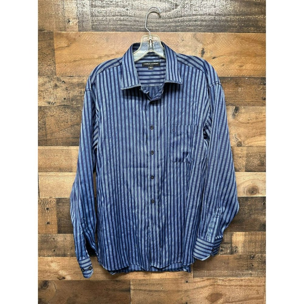 Charles Jourdan Men's Long Sleeve Dress‎ Shirt Size 105